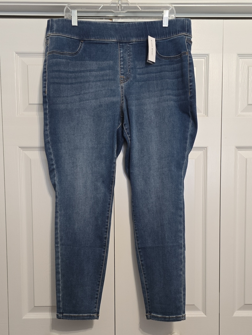 🆕️ Lane Bryant Women's Blue Stretch Denim Jeans - Pull-On Jegging